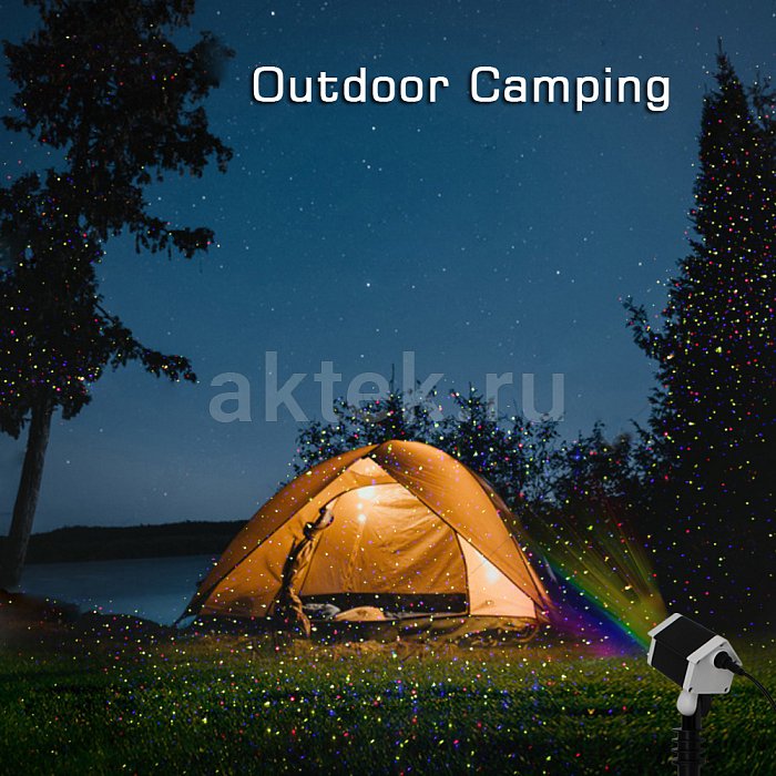 Новогодняя уличная лазерная подсветка SkyDisco Garden RGB 50 6