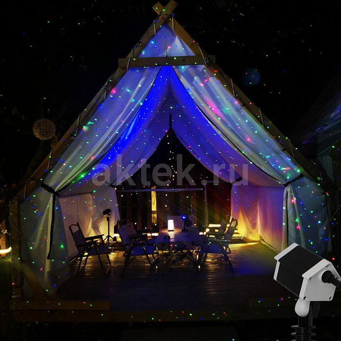 Новогодняя уличная лазерная подсветка SkyDisco Garden RGB 50 8