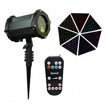 Лазерная подсветка для улицы SkyDisco Garden RGBW 7 цветов