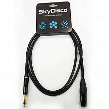 Инструментальный кабель Skydisco Jack 6.35 моно "шт" - XLR "гн" 1.5м