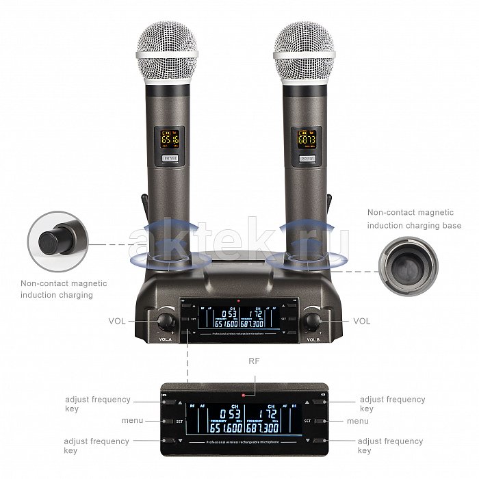 Комплект караоке для дома SkyDisco Karaoke Home Set - 3.0: приставка с баллами, микрофоны, диск 2000 песен 6