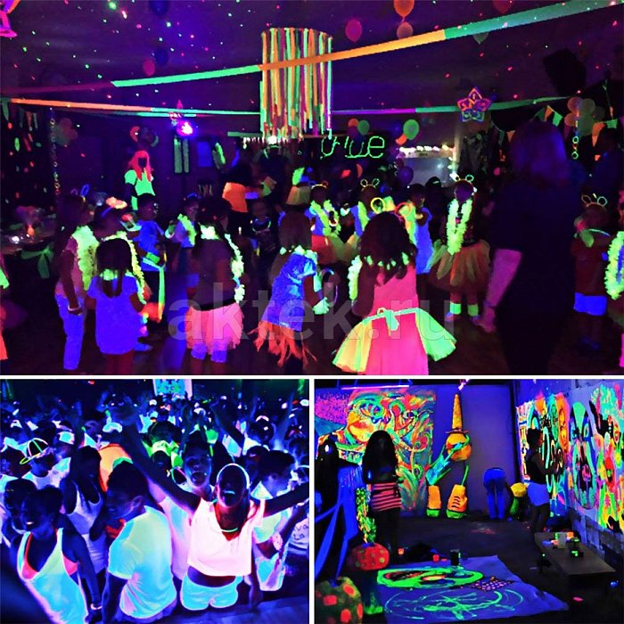 Светодиодный УФ прожектор SkyDisco LED BAR 54 UV Compact 8