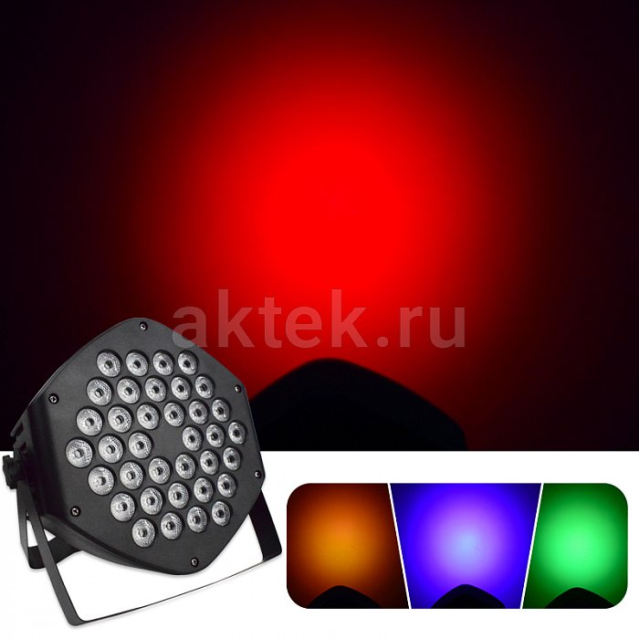 Сценический прожектор SkyDisco LED Par36 RGB 2