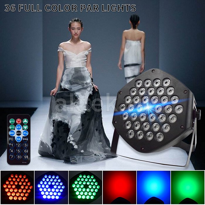 Сценический прожектор SkyDisco LED Par36 RGB 4
