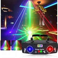 Лазерная цветомузыка для вечеринок SkyDisco Laser Light LS20
