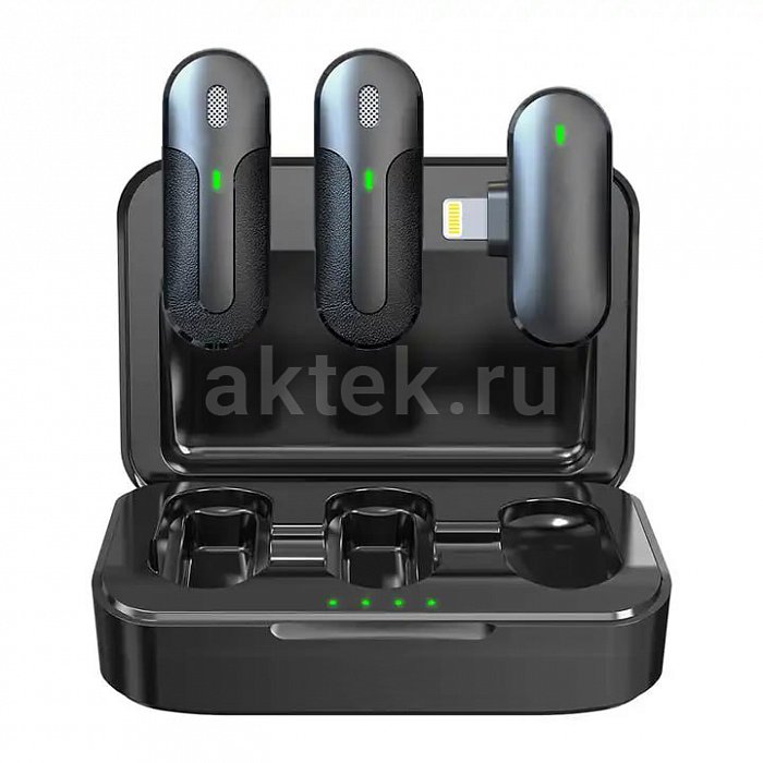 Комплект из двух беспроводных петличных микрофонов SkyDisco M8-2L 6