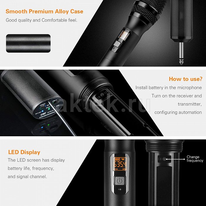 Радиомикрофон SkyDisco MIC-WL10 3