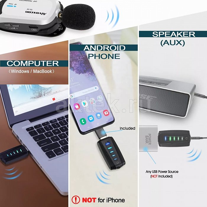 Радиосистема USB SkyDisco MIC-WL201 4