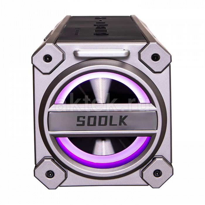 Портативная караоке-колонка с двумя микрофонами SODLK T200PLUS 9