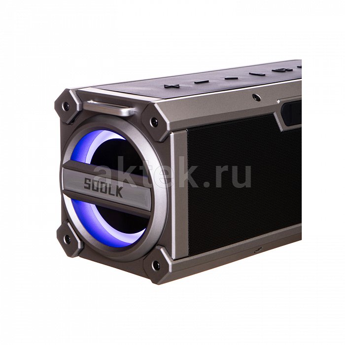 Портативная караоке-колонка с двумя микрофонами SODLK T200PLUS 7