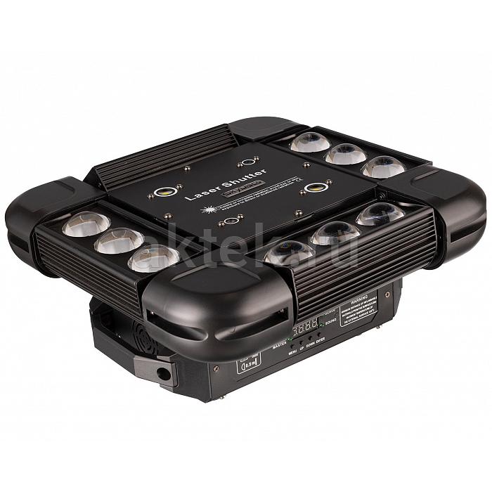Моторизированная цветомузыка для дискотек SkyDisco Spider 80 2