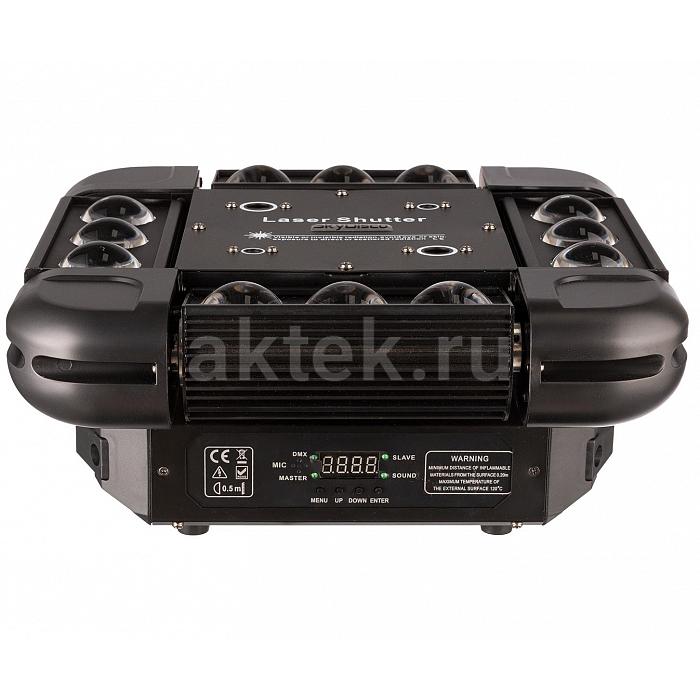 Моторизированная цветомузыка для дискотек SkyDisco Spider 80 4
