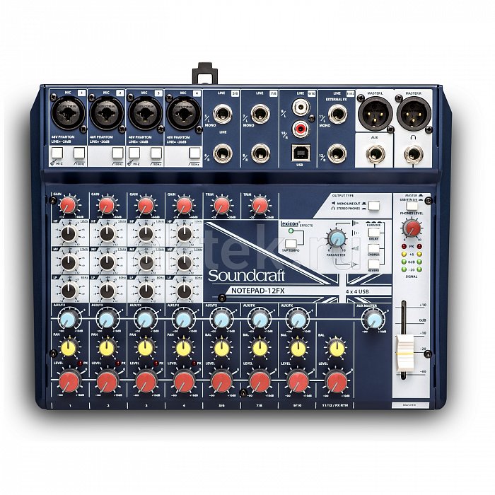 Микшер аналоговый SOUNDCRAFT Notepad-12FX 2