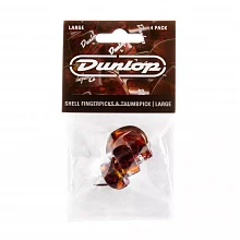 Dunlop 9020TP Plastic Fingerpick 4Pack медиаторы-когти, жёсткие, 4 шт