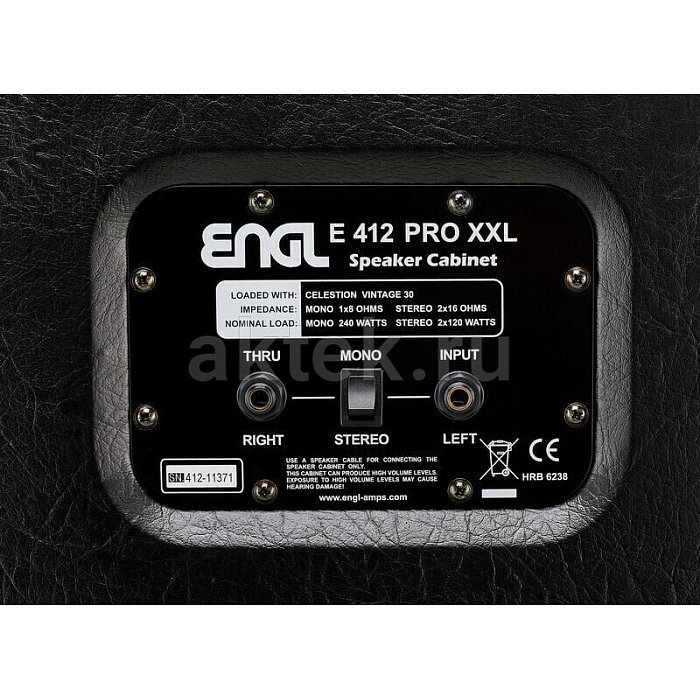 Гитарный кабинет ENGL E412XXLB-CS Pro Cabinet 4x12“ XXL Purple 4