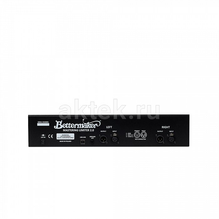 Компрессор звука Bettermaker Mastering Limiter 2.0 2