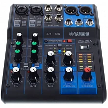 Yamaha MG06X шестиканальный аналоговый микшер с эффектами SPX 3