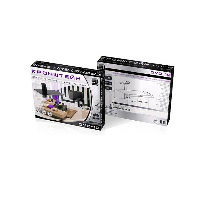 Кронштейн-полка Algenium DVD-10 для плеера 3