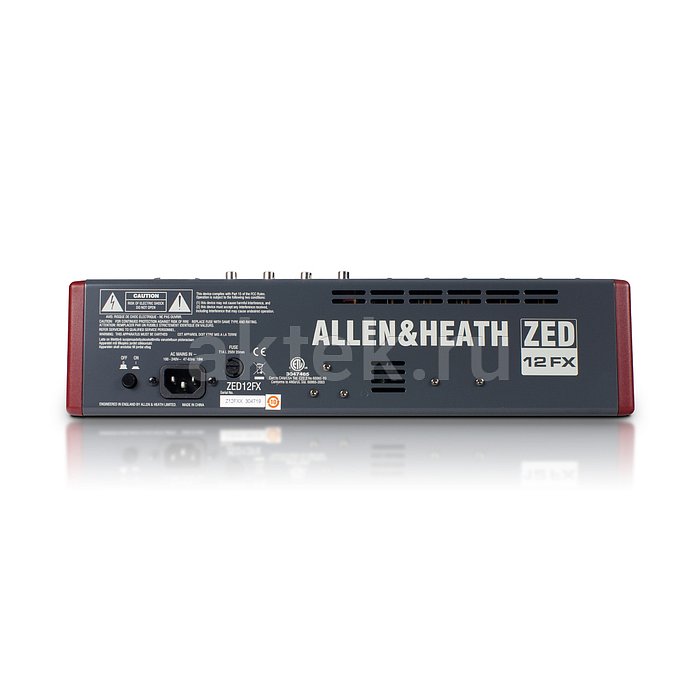 Микшерный пульт Allen & Heath ZED12FX (X) 5