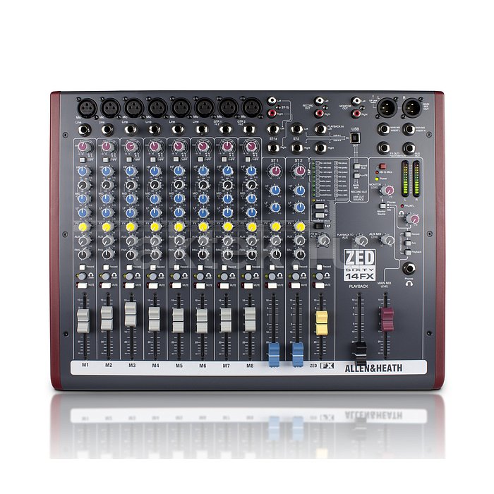 Аналоговый микшер ALLEN&HEATH ZED60-14FX 3