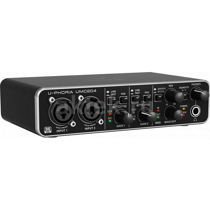 Аудио интерфейс Behringer UMC204 2