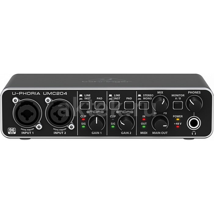 Аудио интерфейс Behringer UMC204