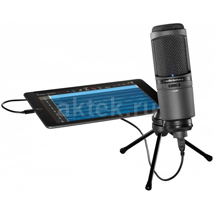 Конденсаторный USB-микрофон Audio-Technica AT2020USBi 2