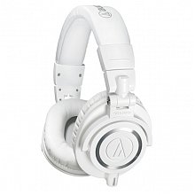 Полноразмерные мониторные наушники Audio-Technica ATH-M50x белые