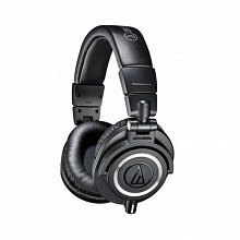 Полноразмерные мониторные наушники Audio-Technica ATH-M50x черные