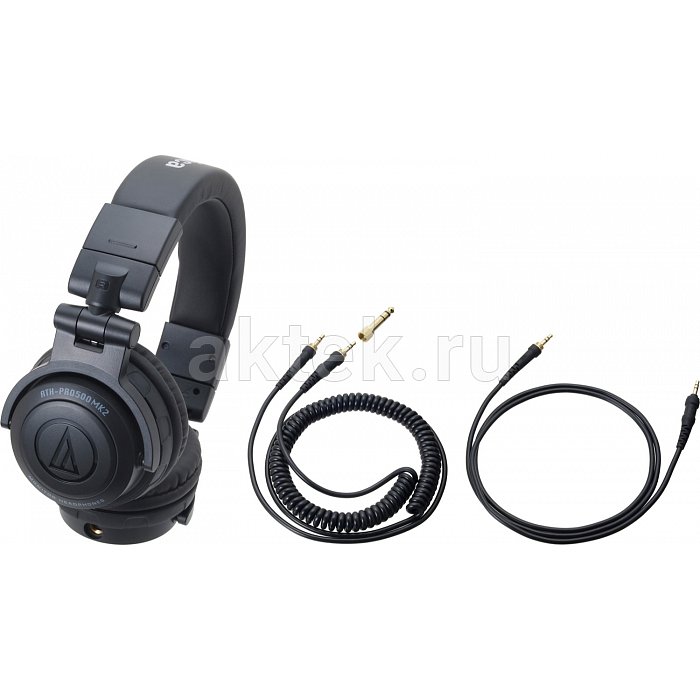 Охватывающие наушники Audio-Technica ATH-PRO500MK2BK черный 2