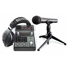 Аудиоинтерфейс BEHRINGER PODCASTUDIO 2 USB
