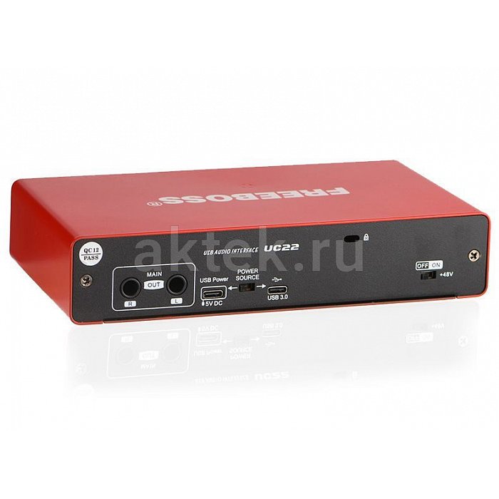Аудиоинтерфейс FREEBOSS UC22 2