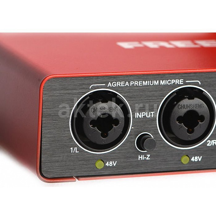 Аудиоинтерфейс FREEBOSS UC22 3