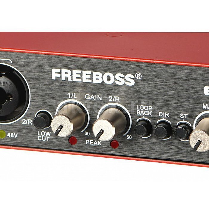 Аудиоинтерфейс FREEBOSS UC22 4