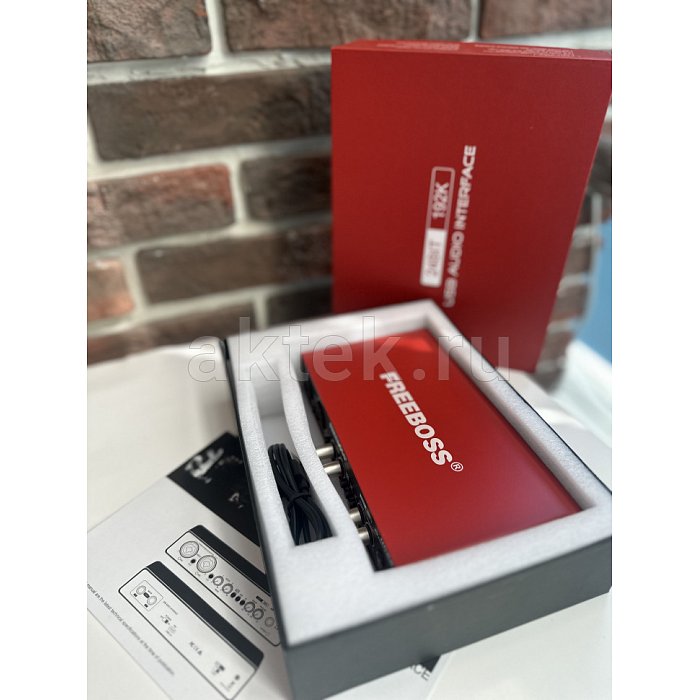 Аудиоинтерфейс FREEBOSS UC22 6
