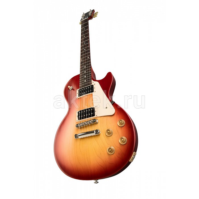 Электрогитара GIBSON 2019 Les Paul Studio Tribute Satin Cherry Sunburst 5