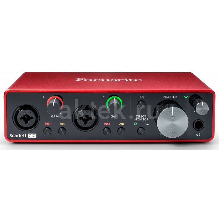 Аудио интерфейс FOCUSRITE Scarlett 2i2 3rd Gen 2