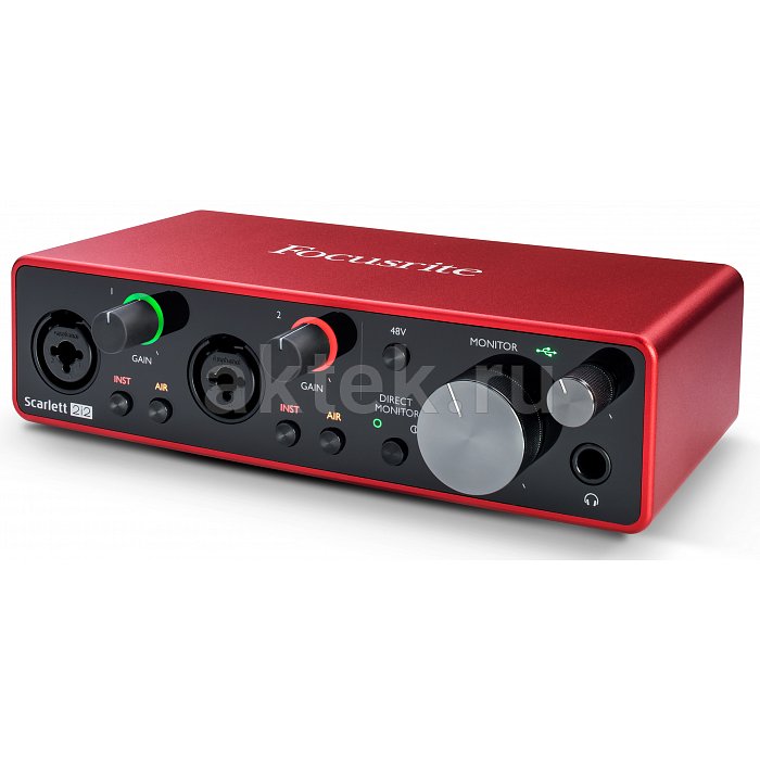Аудио интерфейс FOCUSRITE Scarlett 2i2 3rd Gen 3