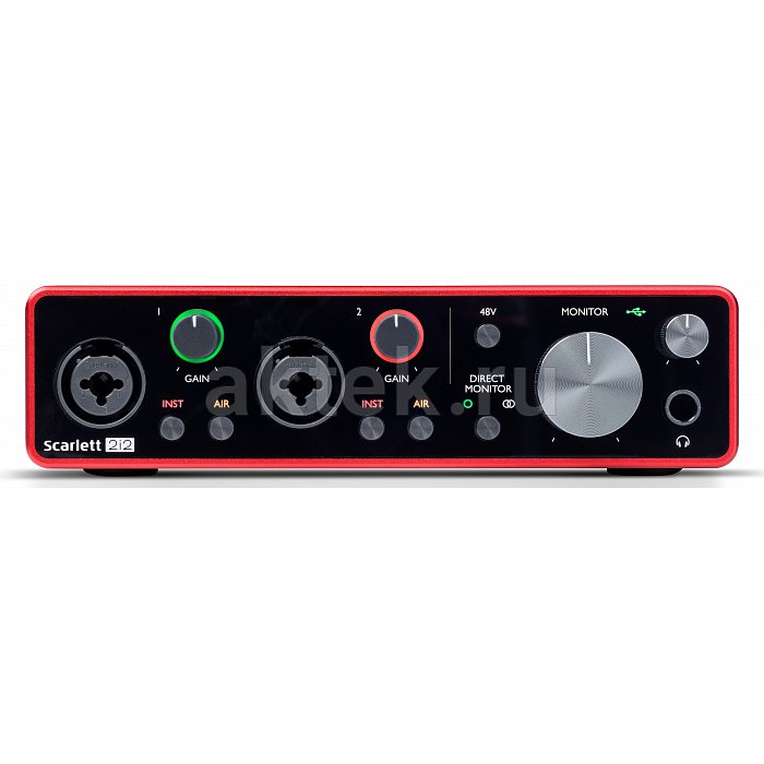 Аудио интерфейс FOCUSRITE Scarlett 2i2 3rd Gen 4