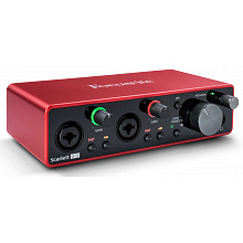 Аудио интерфейс FOCUSRITE Scarlett 2i2 3rd Gen