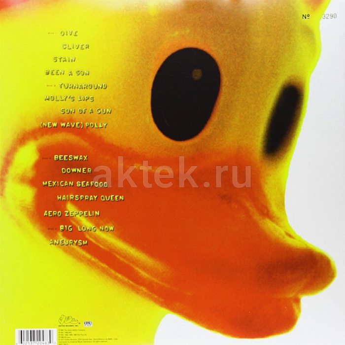 Виниловая пластинка NIRVANA - INCESTICIDE 180 GRAM BLACK VINYL 12" 2