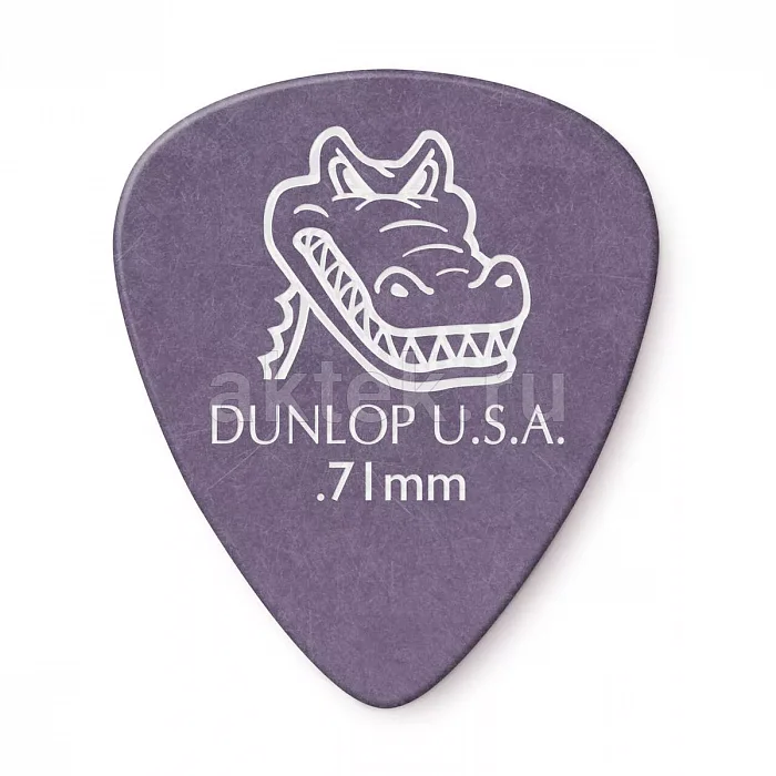 Dunlop 417P071 Gator Grip Standard 12Pack медиаторы, 0,71 мм