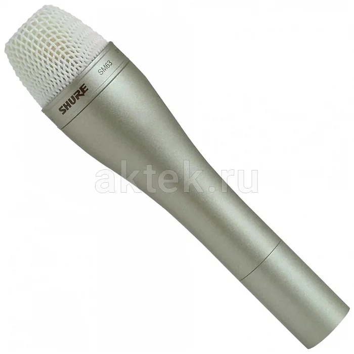 SHURE SM63 динамический микрофон для интервью всенаправленный 3