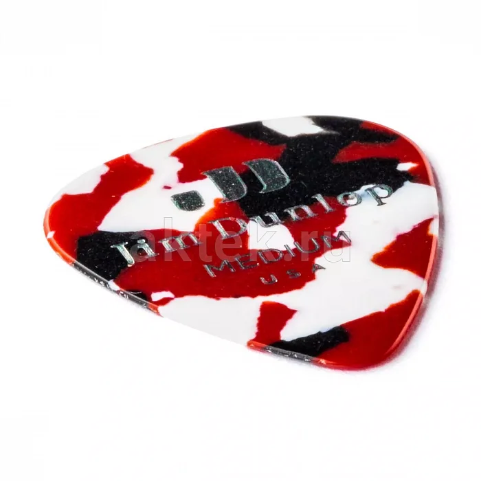 Dunlop 483P06MD Celluloid Confetti Medium 12Pack медиаторы, целлулоид, 12 шт 2