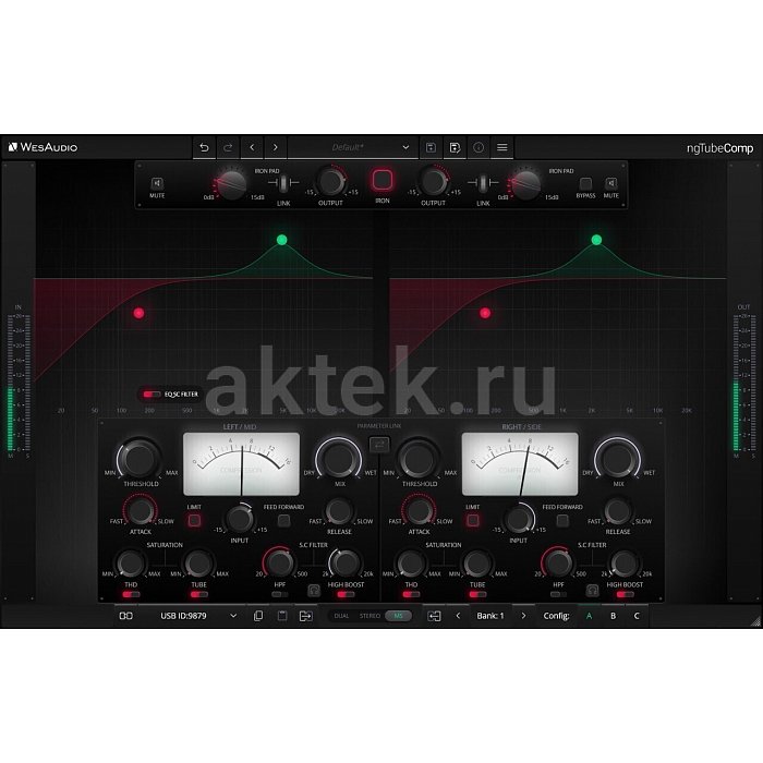 Компрессор звука Wes Audio ngTubeComp 9