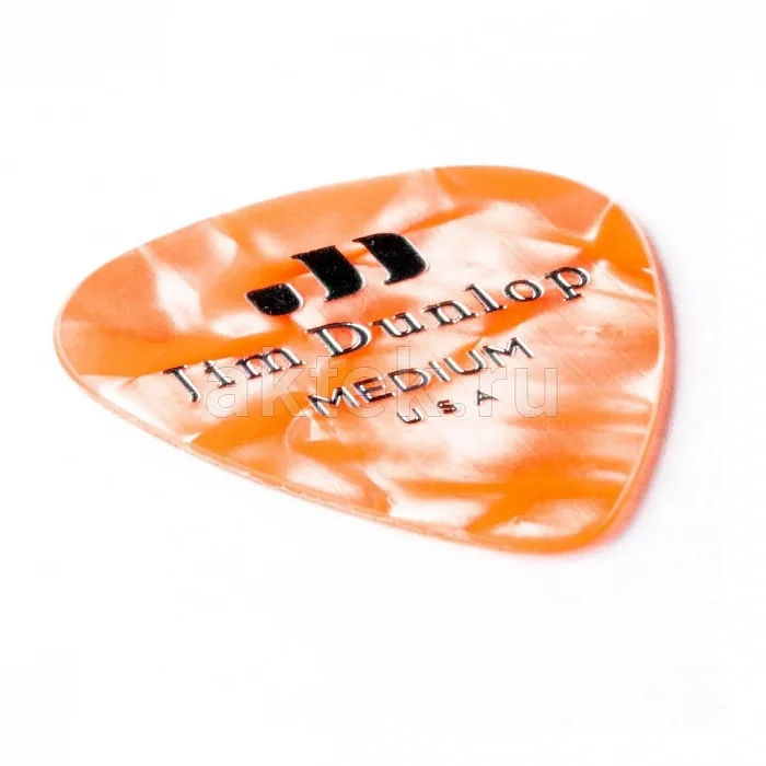 Dunlop 483P08HV Celluloid Orange Pearloid Heavy медиаторы, целлулоид, 12 шт 3