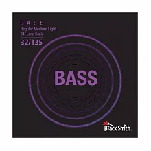 BlackSmith Bass Regular Medium Light 34" комплект струн шестиструнной бас-гитары