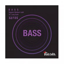 BlackSmith Bass Regular Medium Light 34" комплект струн шестиструнной бас-гитары