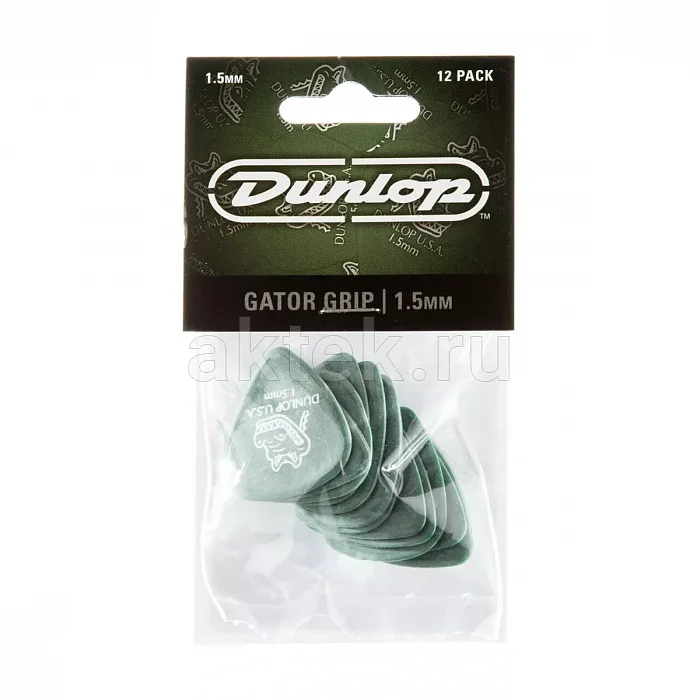 Dunlop 417P150 Gator Grip Standard 12Pack медиаторы, 1,5 мм 4