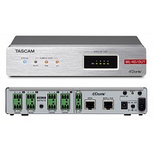 Tascam ML-4D/OUT-E Dante-Analogue конвертор с DSP Mixer